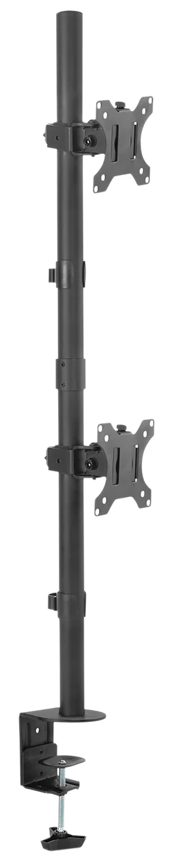 DIGITUS Support double écran universel, vertical, noir - OEM DA-90438