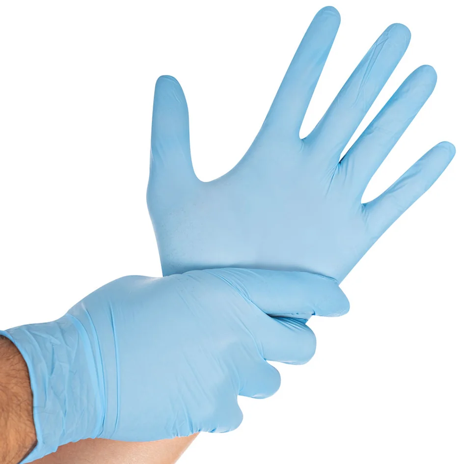 HYGOSTAR Gant d'examen SAFE VIRUS, XL, bleu - OEM 270002