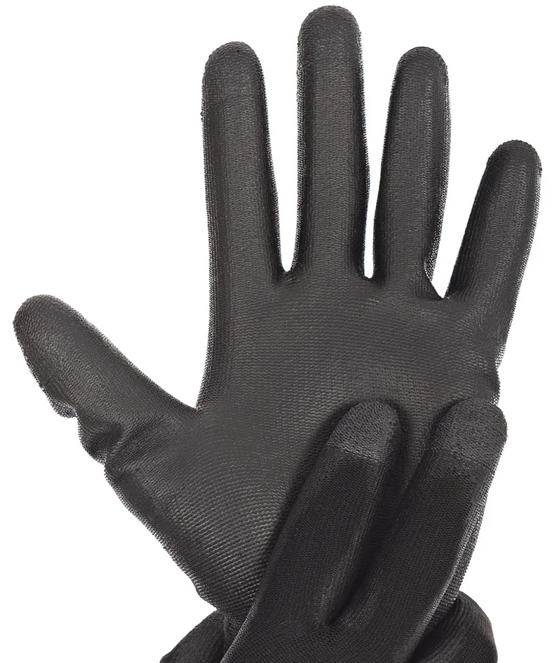 HYGOSTAR Gant de travail pour écran tactile BLACK ACE TOUCH - lot de 12 - OEM 33434