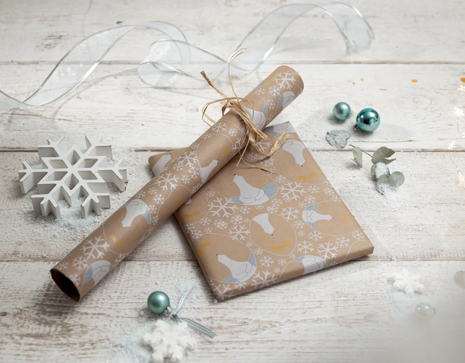sigel Papier cadeau de Noël 'Cut-out style', en rouleau - OEM GP122