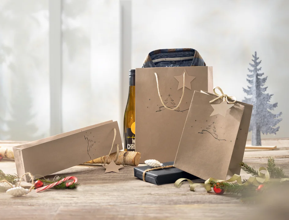 sigel Sac cadeau de Noël 'Christmas tree', petit - OEM GT038