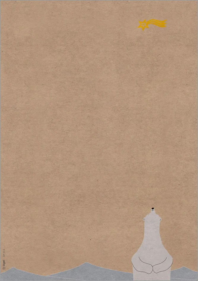 sigel Papier à motif de Noël 'Christmas with apples, A4 - OEM DP415