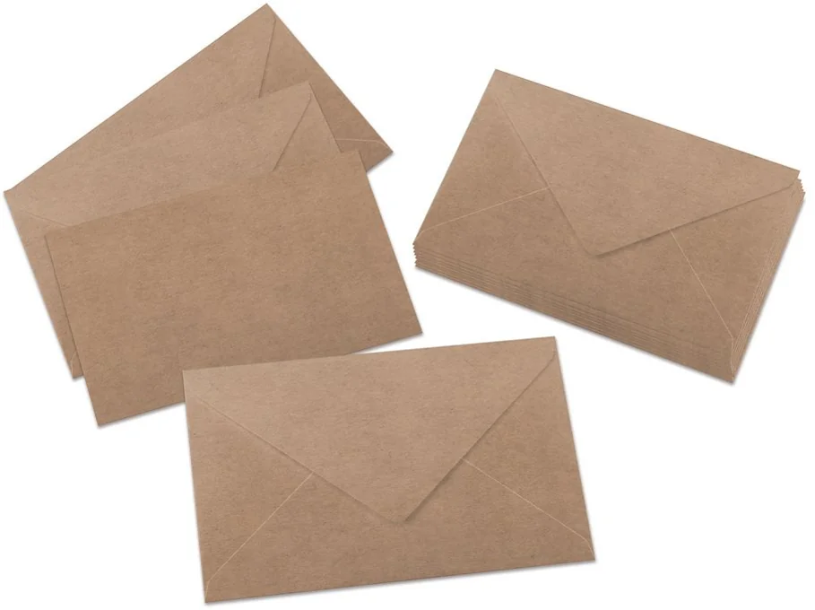 sigel Enveloppe 'Nature', C6, gommée, marron - OEM DU700