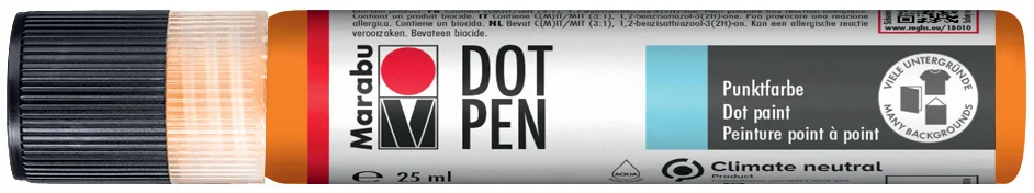 Marabu Peinture point à point Dot Pen, 25 ml, gris clair - OEM 18010009278