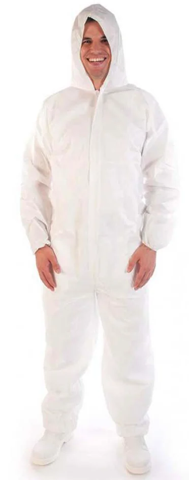 HYGOSTAR Combinaison PP avec capuche, XXL, blanc - OEM 2760