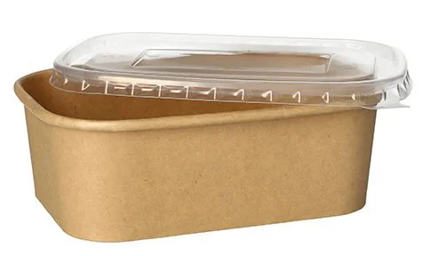 PAPSTAR Barquette d'emballage 'pure', 500 ml, brun - OEM 88818