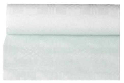 PAPSTAR Nappe damassée, (l)1,2 x (L)50 m, blanc - OEM 86968
