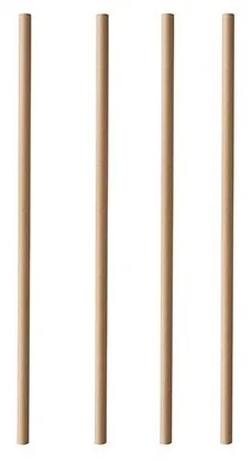 PAPSTAR Paille en papier 'pure', 200 mm, brun - OEM 88224