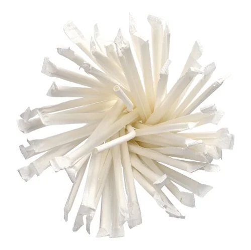 PAPSTAR Paille en papier 'pure', 200 mm, blanc - OEM 88629