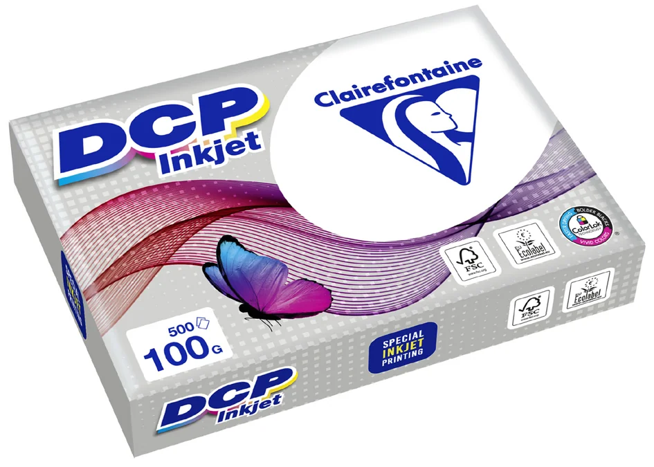 Clairefontaine Papier multifonction DCP INKJET, A4, 160 g/m2 - OEM 50712C