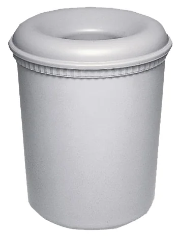 EXACOMPTA Corbeille à papier anti-feu, 15 litres, PP, granit - OEM 42541D