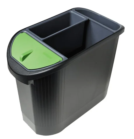 EXACOMPTA Compartiment, semi-circulaire, anthracite - OEM 43142D