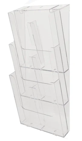 EXACOMPTA Distributeur de prospectus, A4 portrait, cristal - OEM 74358D