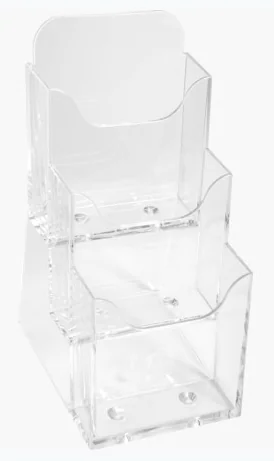 EXACOMPTA Distributeur de prospectus, DL portrait, cristal - OEM 73158D