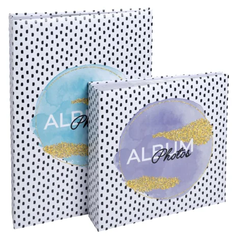 EXACOMPTA Album photos à pochettes Bright, 225 x 325 mm - OEM 62773E