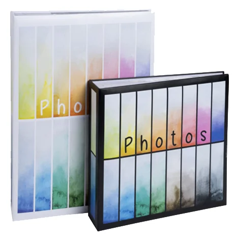 EXACOMPTA Album photos à pochettes Rainbow, 225 x 220 mm - OEM 62882E