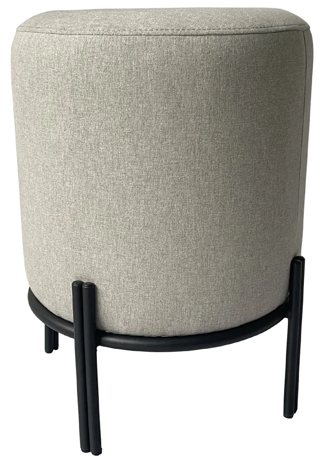 PAPERFLOW Tabouret NEST, rond, revêtement: gris - OEM PFNEST.01.02