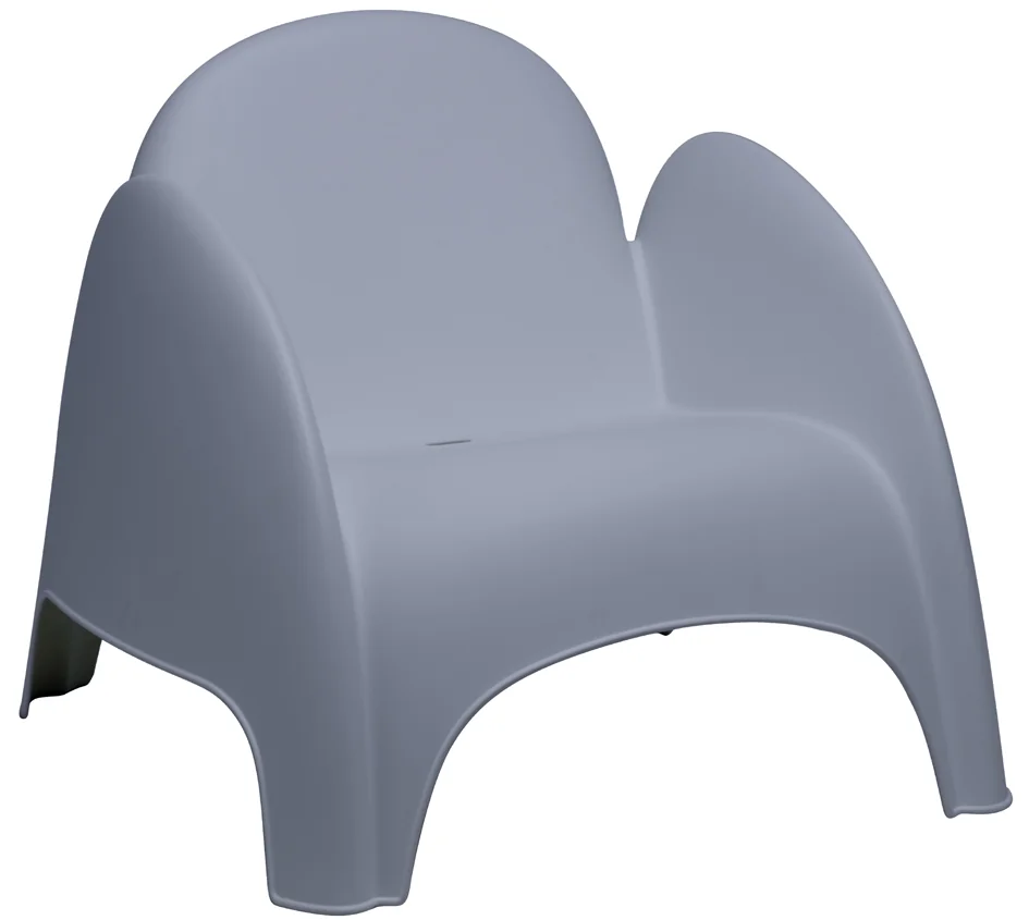 PAPERFLOW Siège en plastique DUMBO, anthracite, set de 4 - OEM FTDUMBX4.11 – Image 2