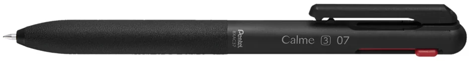 Pentel Stylo à bille rétractable multicolore Calme-3, noir - OEM BXAC37A
