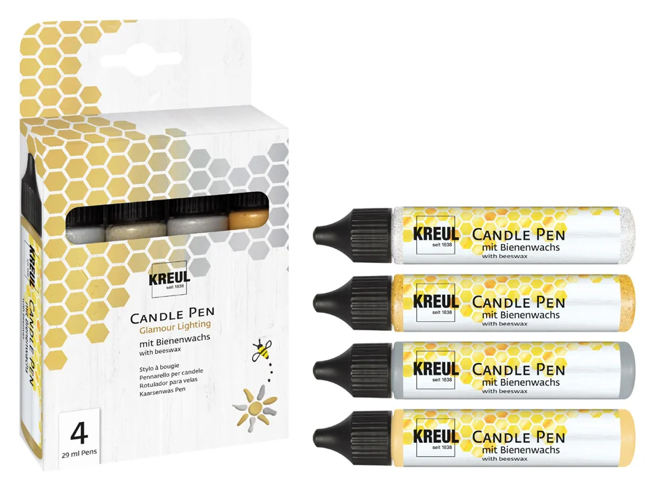 KREUL Candle Pen 'Glamour Lighting', set de 4 - OEM 49756