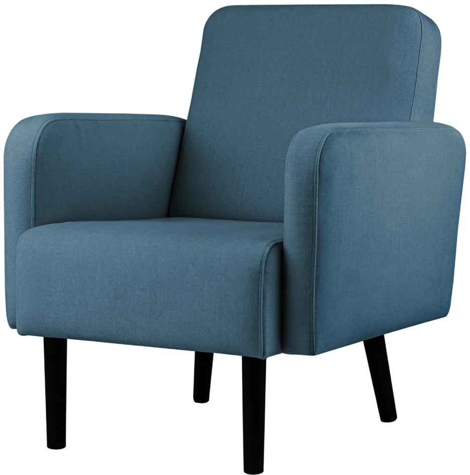PAPERFLOW Fauteuil LISBOA, habillage en tissu, rouille - OEM LFTT.01.27