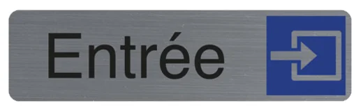 EXACOMPTA Plaque de signalisation 'Entrée' - OEM 67171E – Image 3