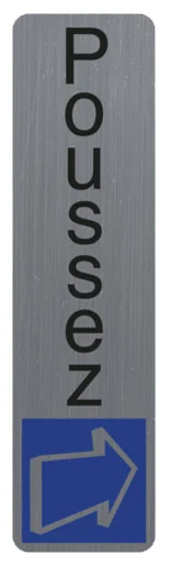 EXACOMPTA Plaque de signalisation 'Homme' - OEM 67169E