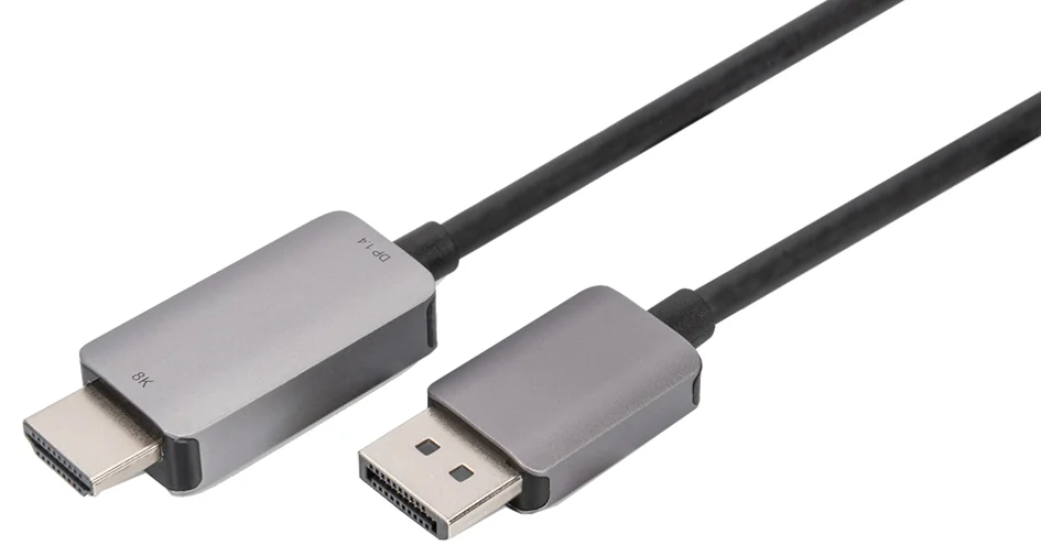 DIGITUS Câble adaptateur DisplayPort, DP - HDMI type A, 8K - OEM DB-340305-018-S