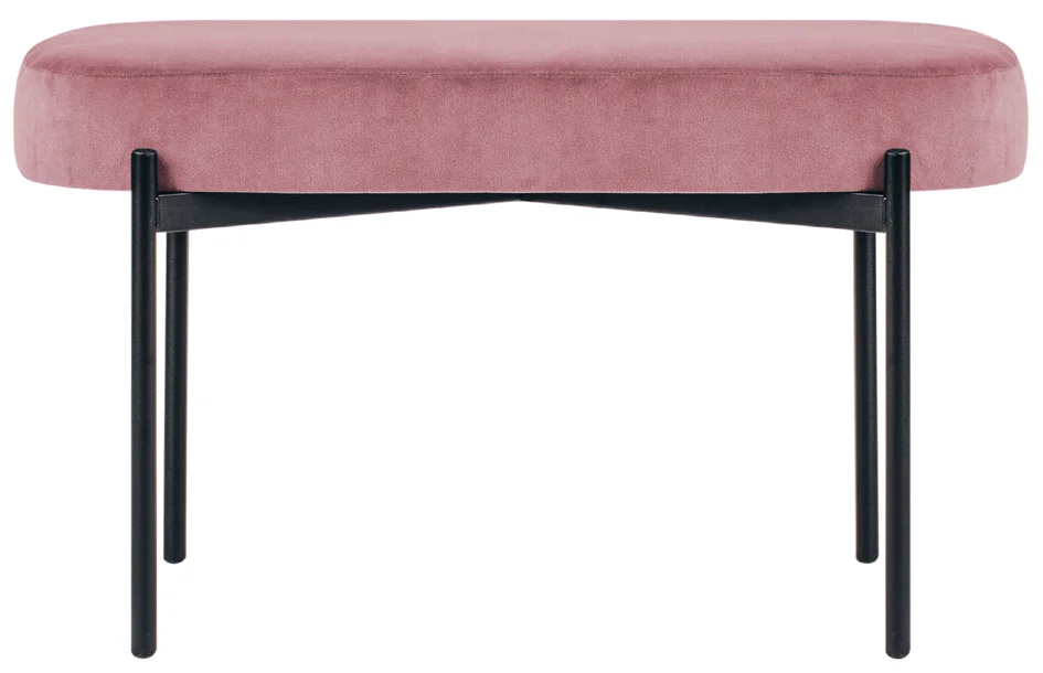 PAPERFLOW Banc oval GAIA, taille M, habillage velours - OEM GBOMV.01.11 – Image 6