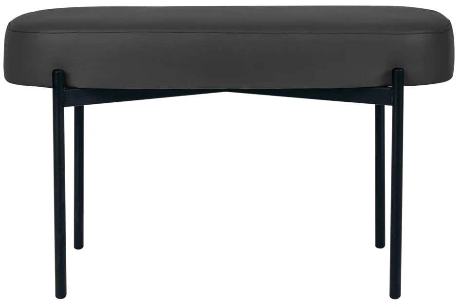 PAPERFLOW Banc oval GAIA, taille M, habillage similicuir - OEM GBOMC.01.06