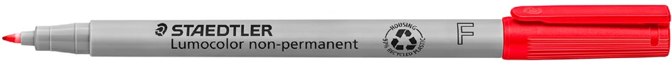 STAEDTLER Marqueur non permanent 316F Lumocolor, bleu - OEM 316-3