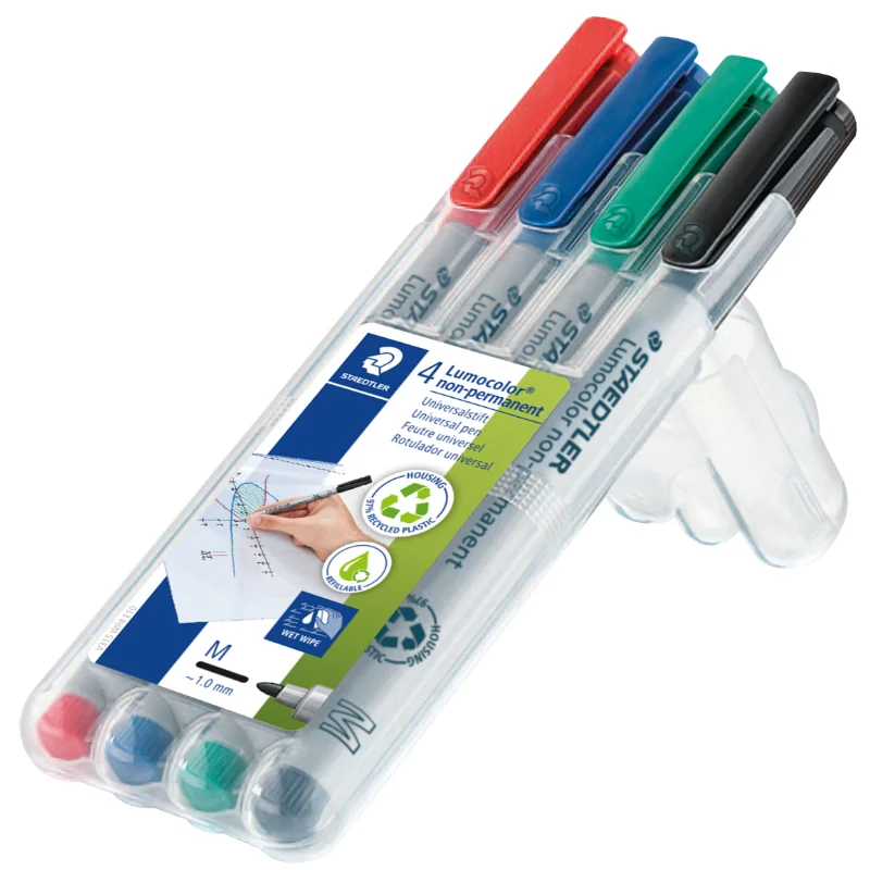 STAEDTLER Marqueur non permanent 316F Lumocolor, étui de 8 - OEM 316 WP8