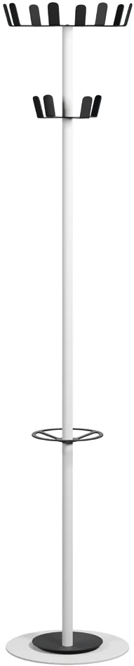 PAPERFLOW Portemanteau COLOR RANGE, 12 crochets, blanc - OEM PECRD.13.13