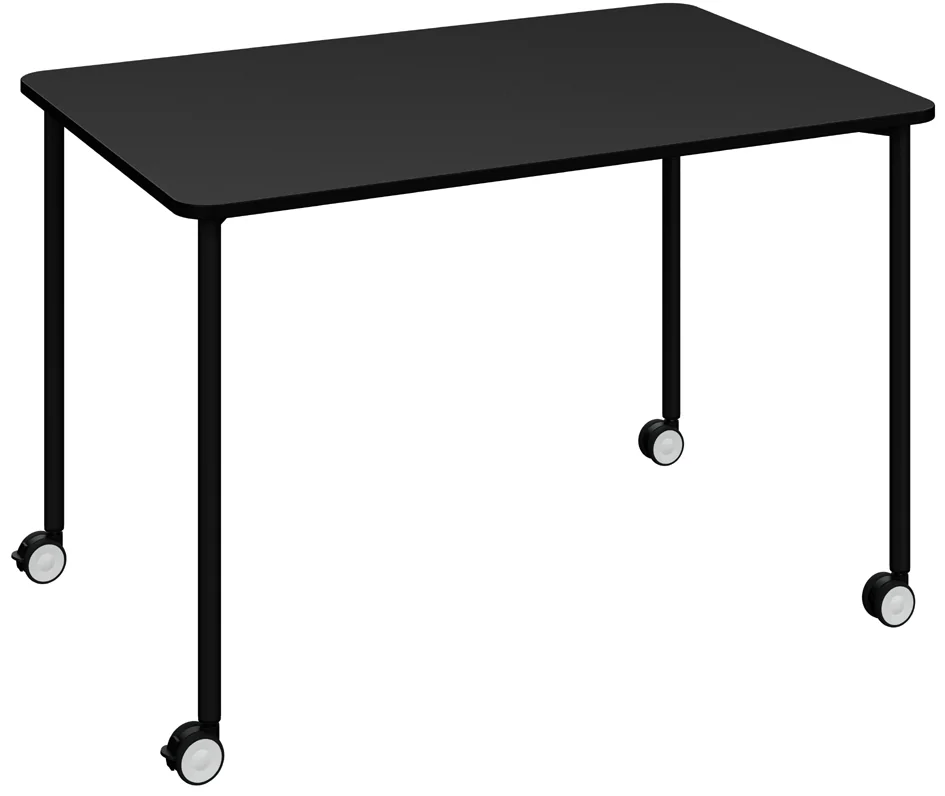 PAPERFLOW Table mobile FLEX OFFICE, rectangulaire, blanc - OEM TMC116X76.01.13