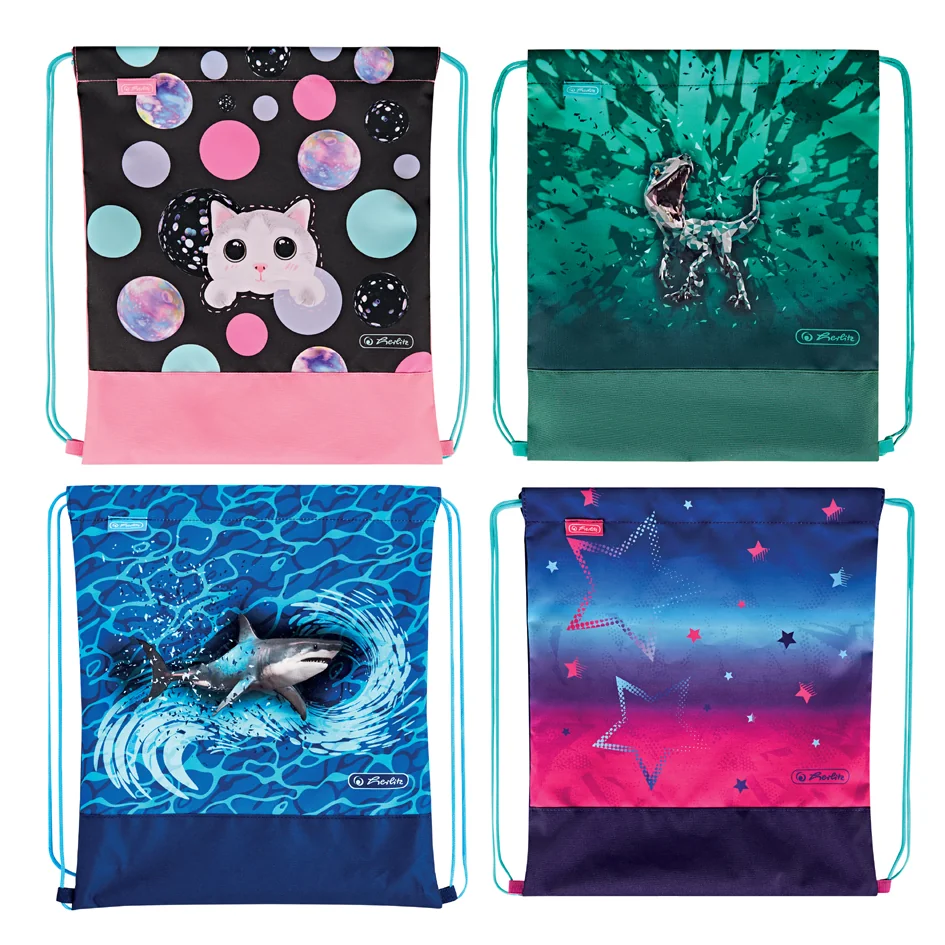 herlitz Sac de sport 'Girls/Boys Mix' - lot de 4 - OEM 300001488