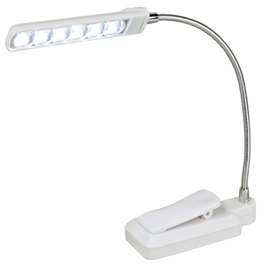 KLEIBER Mini Lampe à pince LED, à piles, blanc - OEM 59000