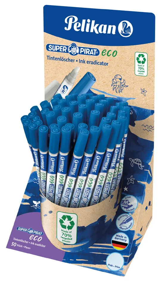 Pelikan Effaceur d'encre Super Pirat eco 850M, présentoir - OEM 300007893