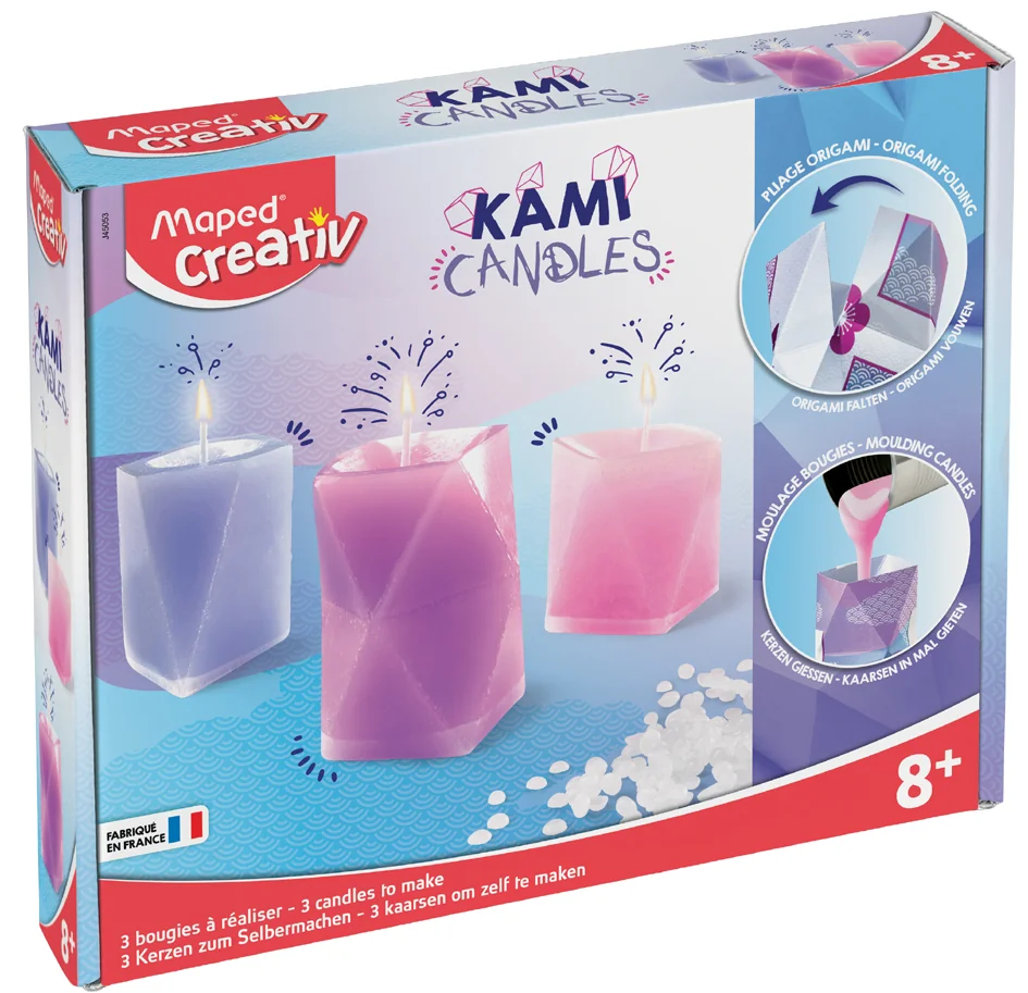 Maped Creativ Kit de bricolage créatif 'BOUGIES ORIGAMI' - OEM J45053