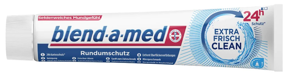 blend-a-med Pâte dentifrice 'Extra Frisch Clean', 75 ml - OEM 8006540947050