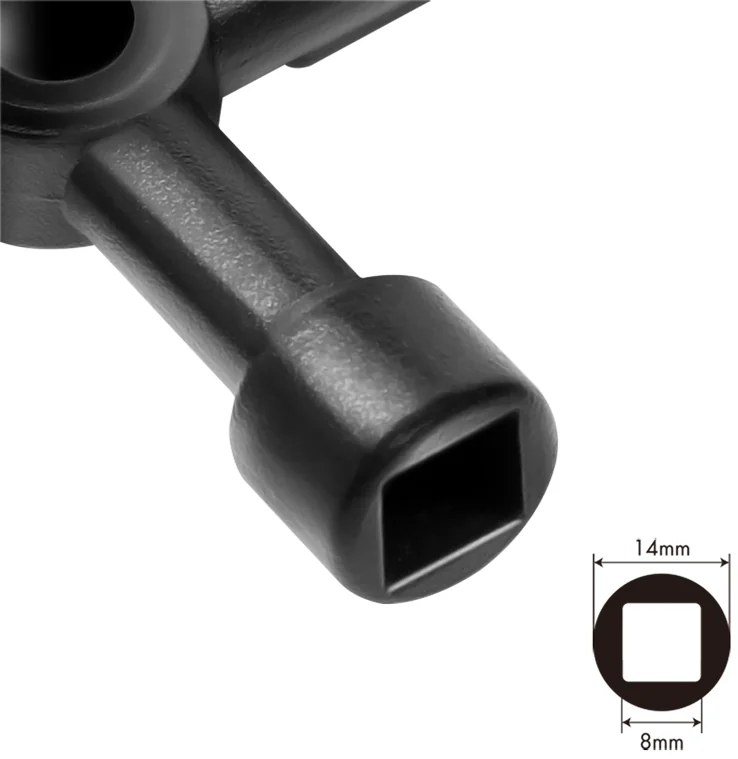LogiLink Clé en croix universelle pour armoire électrique - OEM WZ0072
