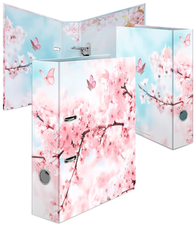 HERMA Classeur à motifs fleurs 'Cherry Blossom', A4 - OEM 19556
