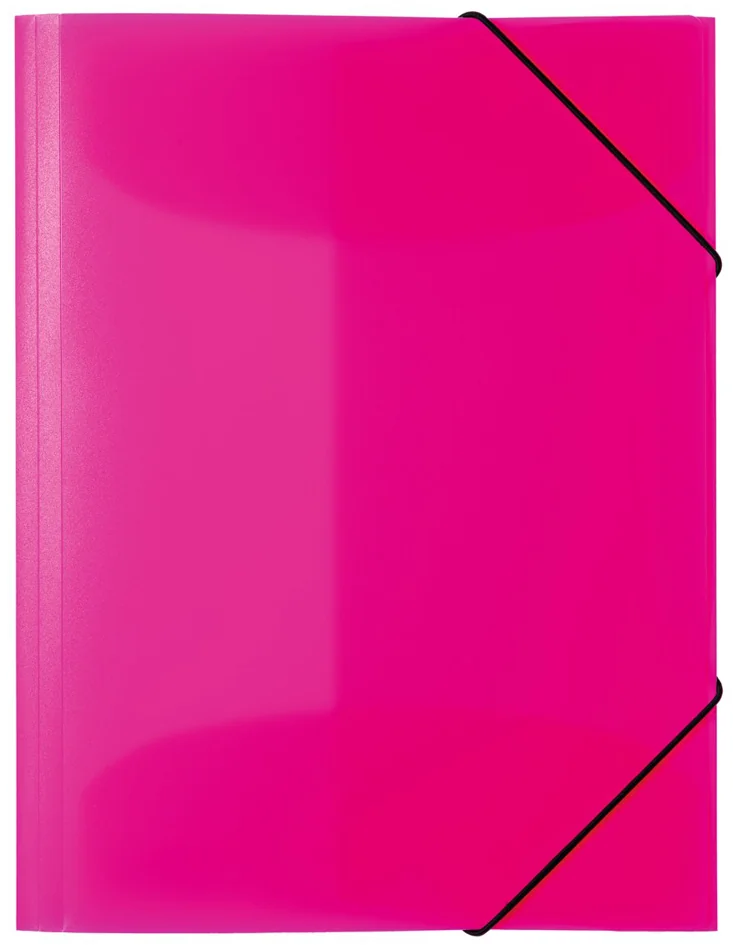 HERMA Chemise à élastiques, en PP, A4, rose fluo - OEM 19657 – Image 3