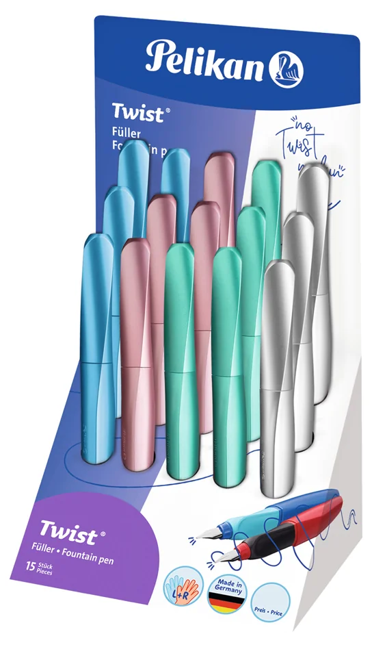Pelikan Stylo plume Twist Classy Neutrals, présentoir - OEM 300007917