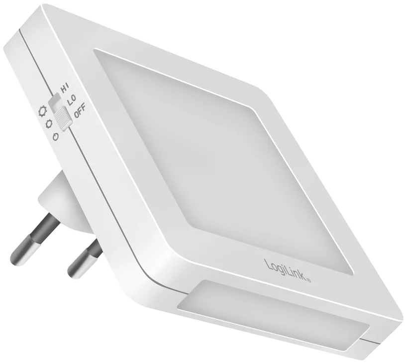 LogiLink Lampe d'orientation à LED avec capteur, blanc - OEM LED013