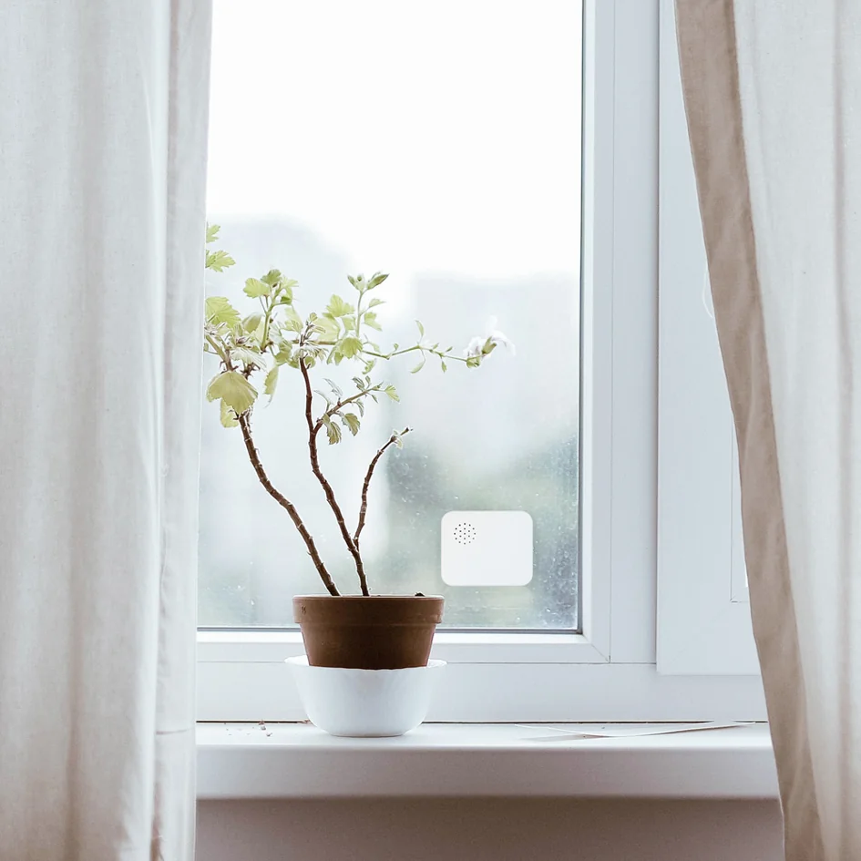 LogiLink Détecteur de vibration Smart Wi-Fi, blanc - OEM SH0109