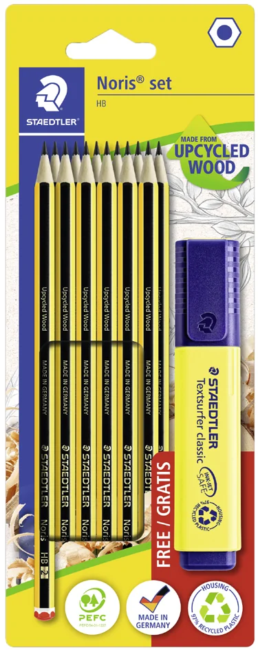 STAEDTLER Kit crayon Noris + surligneur GRATUIT - OEM 120 BK12P1
