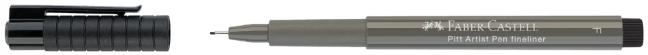 FABER-CASTELL Feutre PITT artist pen, gris chaud IV - OEM 167073