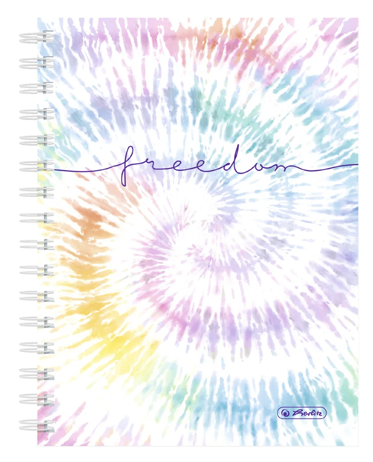 herlitz Cahier à spirales New Batik 'Freedom', A5 - OEM 400173230