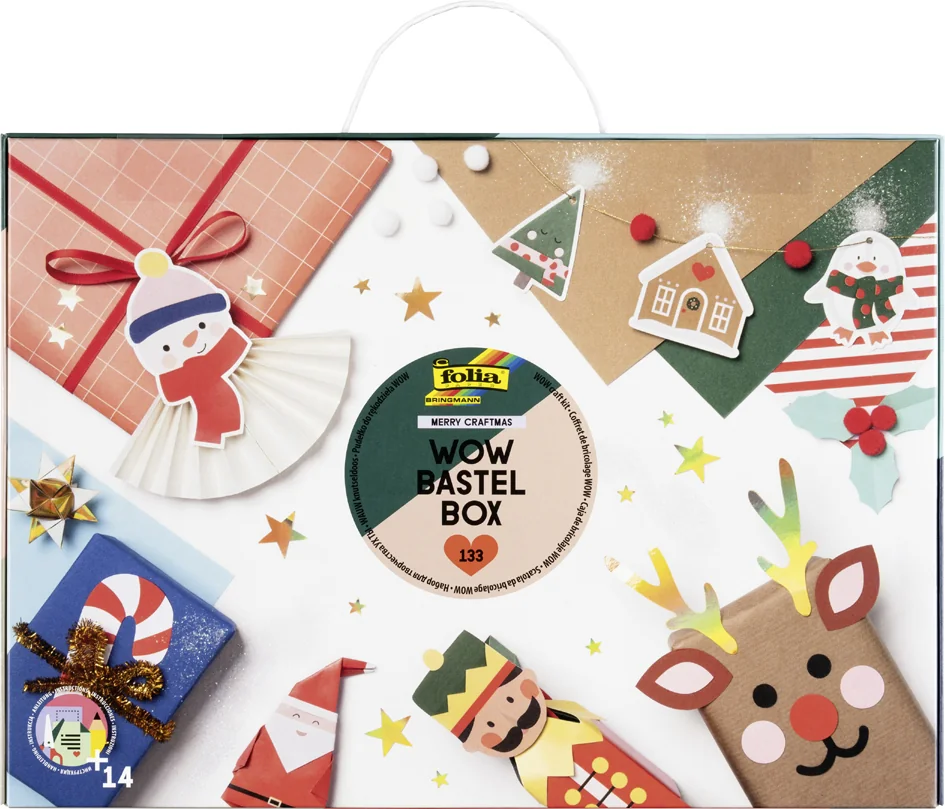 folia WOW Mallette de bricolage de Noël MERRY CRAFTMAS - OEM 923