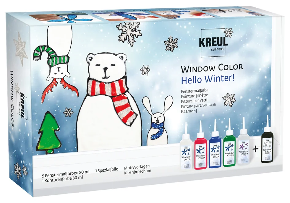 KREUL Window Color 'Hello Winter', kit - OEM 42853
